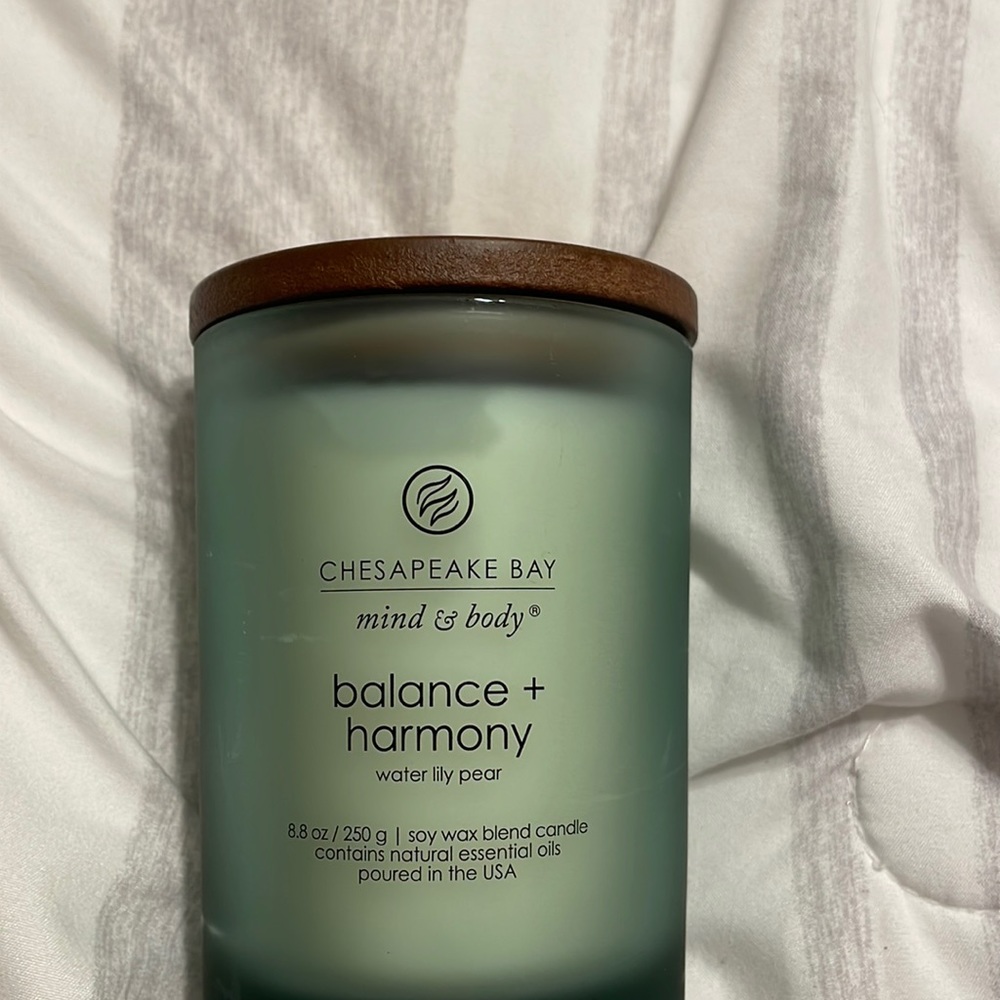 Chesapeake Bay Water Lily Pear Scented Candle